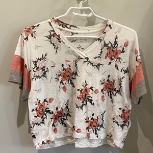 All Saints Floral Shirt